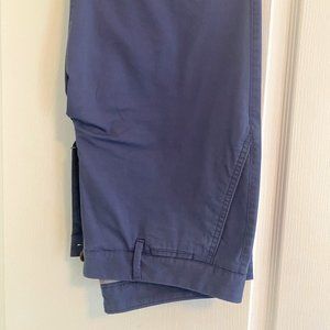 Mens Bonobos Casual Pants Blue 35 Waist 32 Length